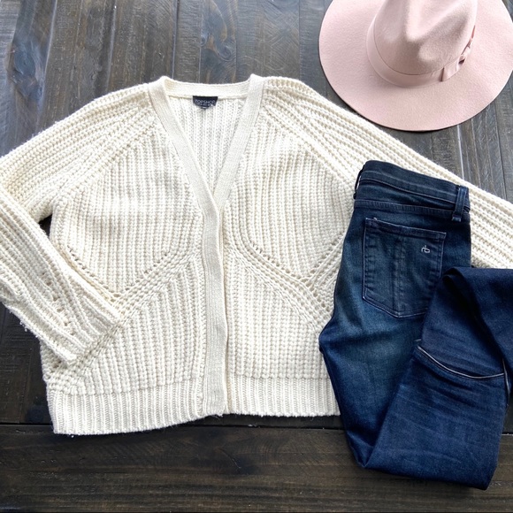 Topshop Sweaters - Top shop oversized cardi sz S